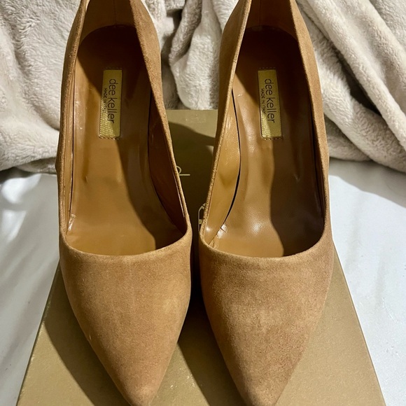Women’s dee keller Camel Suede Pumps Size 39 - Picture 2 of 10